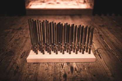 27-Piece Planetary Tuned Therapy Tuning Fork Set