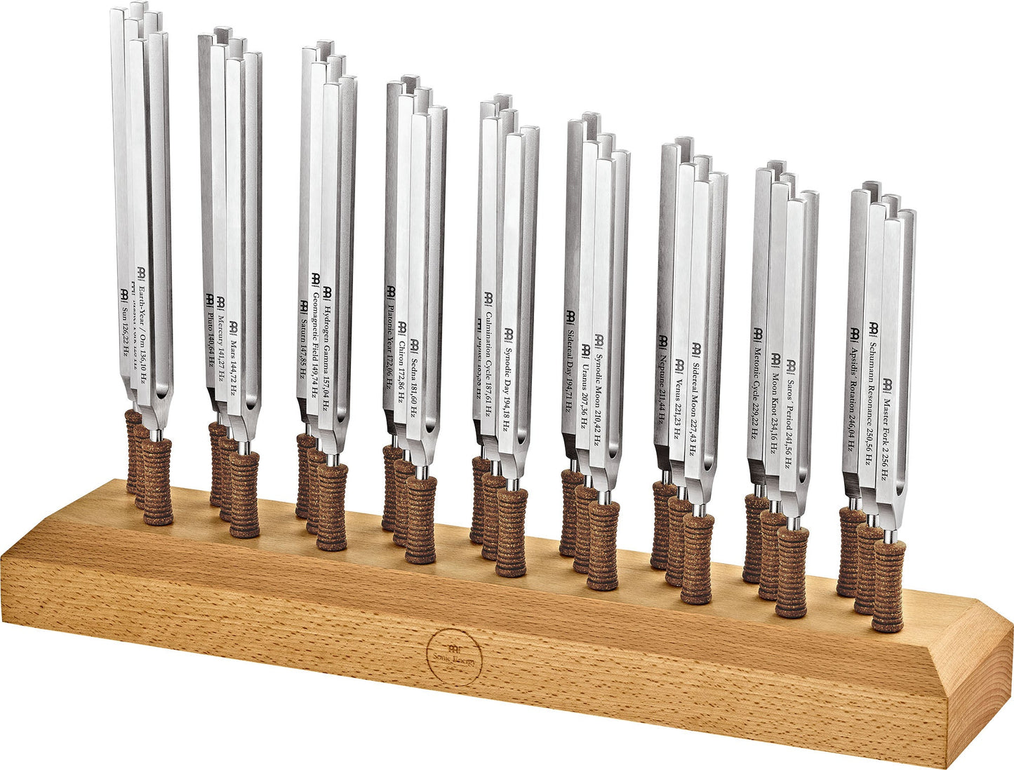 27-Piece Planetary Tuned Therapy Tuning Fork Set