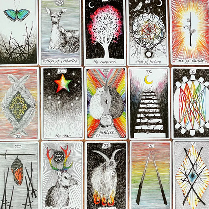 Mystical Wild Unknown Tarot Deck for Daily Guidance
