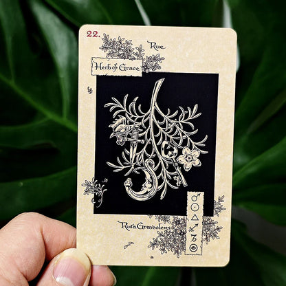 The Mystical Healing Magickal Botanical Oracle Deck