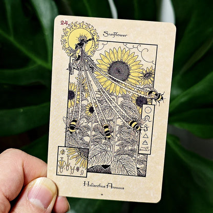 The Mystical Healing Magickal Botanical Oracle Deck