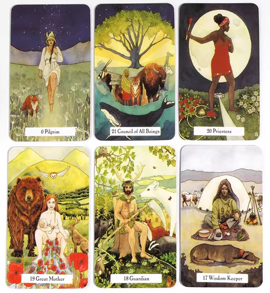Empowering Witches' Wisdom Tarot Deck Spiritual Guide