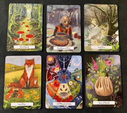 Empowering Witches' Wisdom Tarot Deck Spiritual Guide