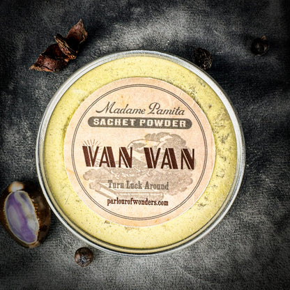 Van Van Sachet Powder – 1 Oz with Lemongrass & Picture Jasper – additional product image