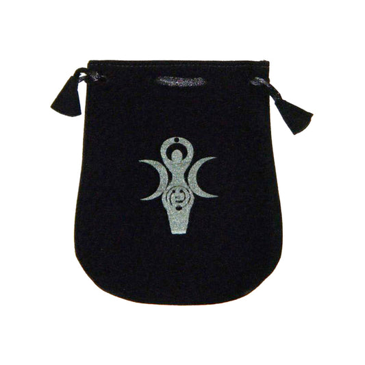 Velvet pouch - Goddess