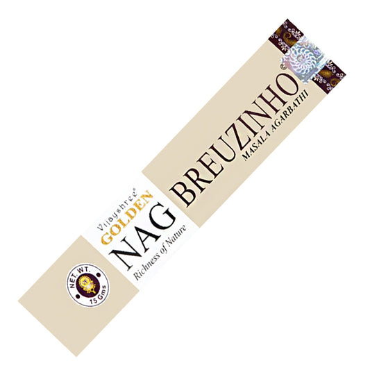 Vijayshree Golden Nag - Brezinho (Amazon Resin) Incense Sticks