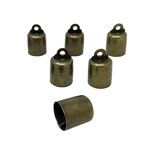 Vintage Style Cylindrical Bells – Antique Finish 1.5"