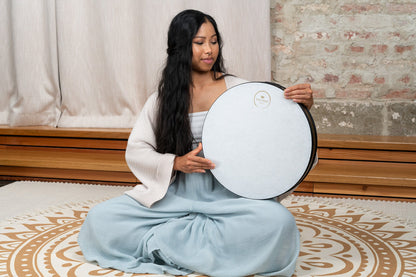 16" Wave / Ocean Drum, Woven & Synthetic Head