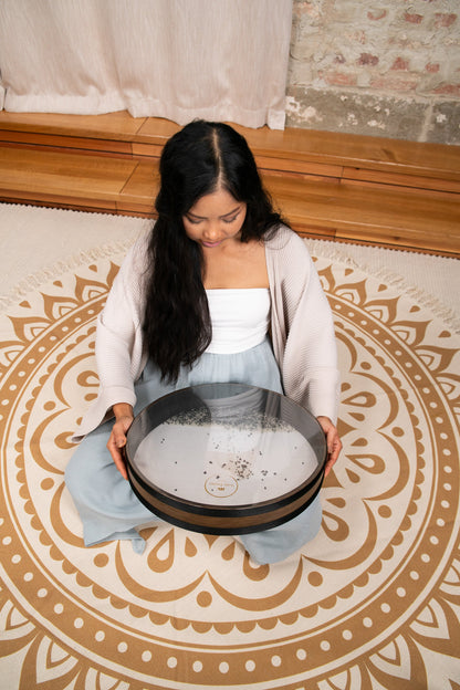 16" Wave / Ocean Drum, Woven & Synthetic Head