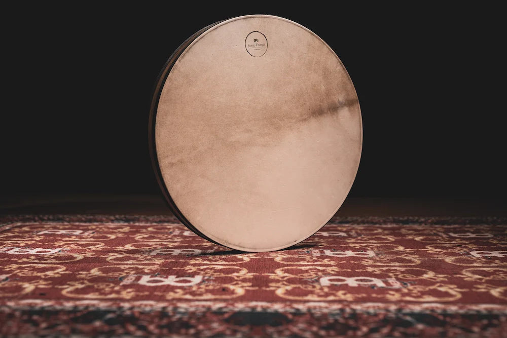 22" Wave / Ocean Drum, Walnut Brown