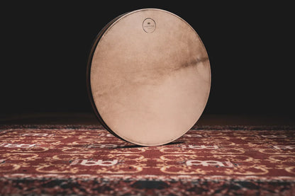 22" Wave / Ocean Drum, Walnut Brown