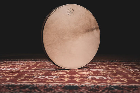 22" Wave / Ocean Drum, Walnut Brown