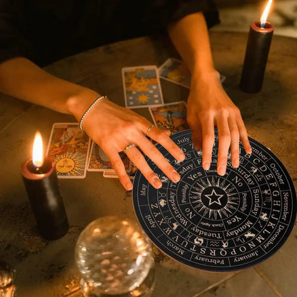Wooden Divination Pendulum Boards For Mystic Guidance