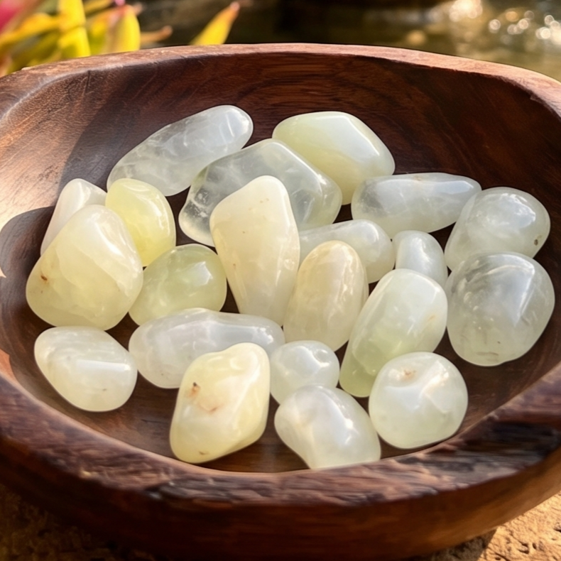 Yellow Quartz Crystal Tumbled Stones (By The Piece or Pound) Wholesale