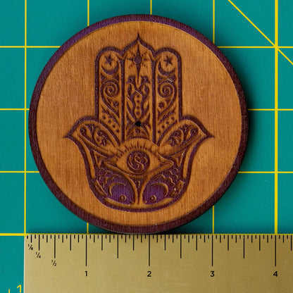 Mystical Hamsa Stick Incense Burner For Protection