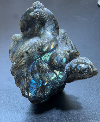Large Peacock Flashy Labradorite Crystal Carving Select Wholesale