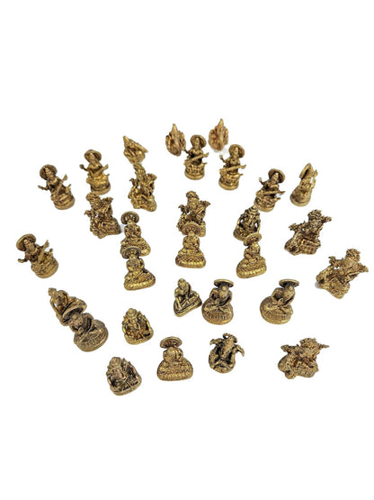 Mini Brass Deity Statues – 1 Inch – additional product image