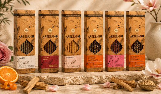 Handmade Artisanal Incense Sticks – 30 Pack | Multiple Scents