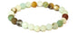 Amazonite (Matte) Round Bead Bracelet - Calming Truth