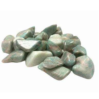 Healing Amazonite Tumbled Stone for Courage and Truth