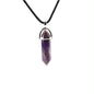 Amethyst Bullet Point Necklace