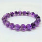 Amethyst Round Bead Bracelet - Spiritual Protection