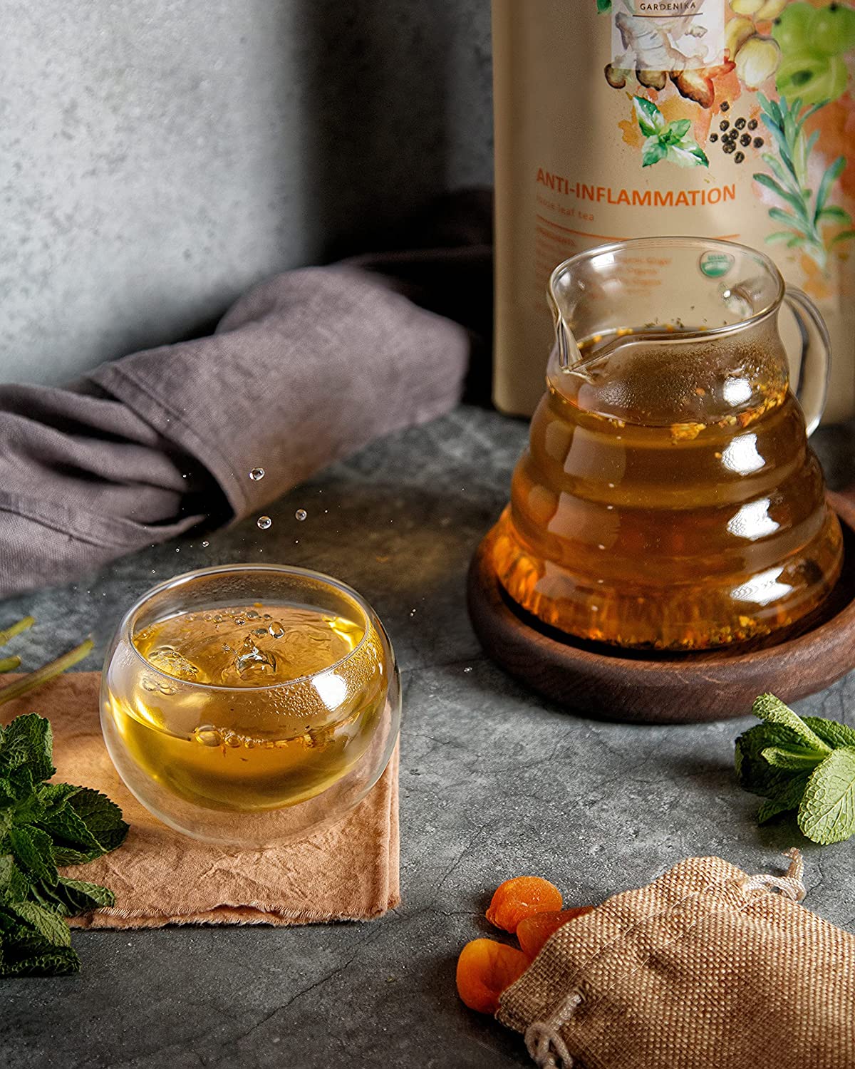 USDA Organic Anti-Inflammatory Herbal Tea, Loose Leaf