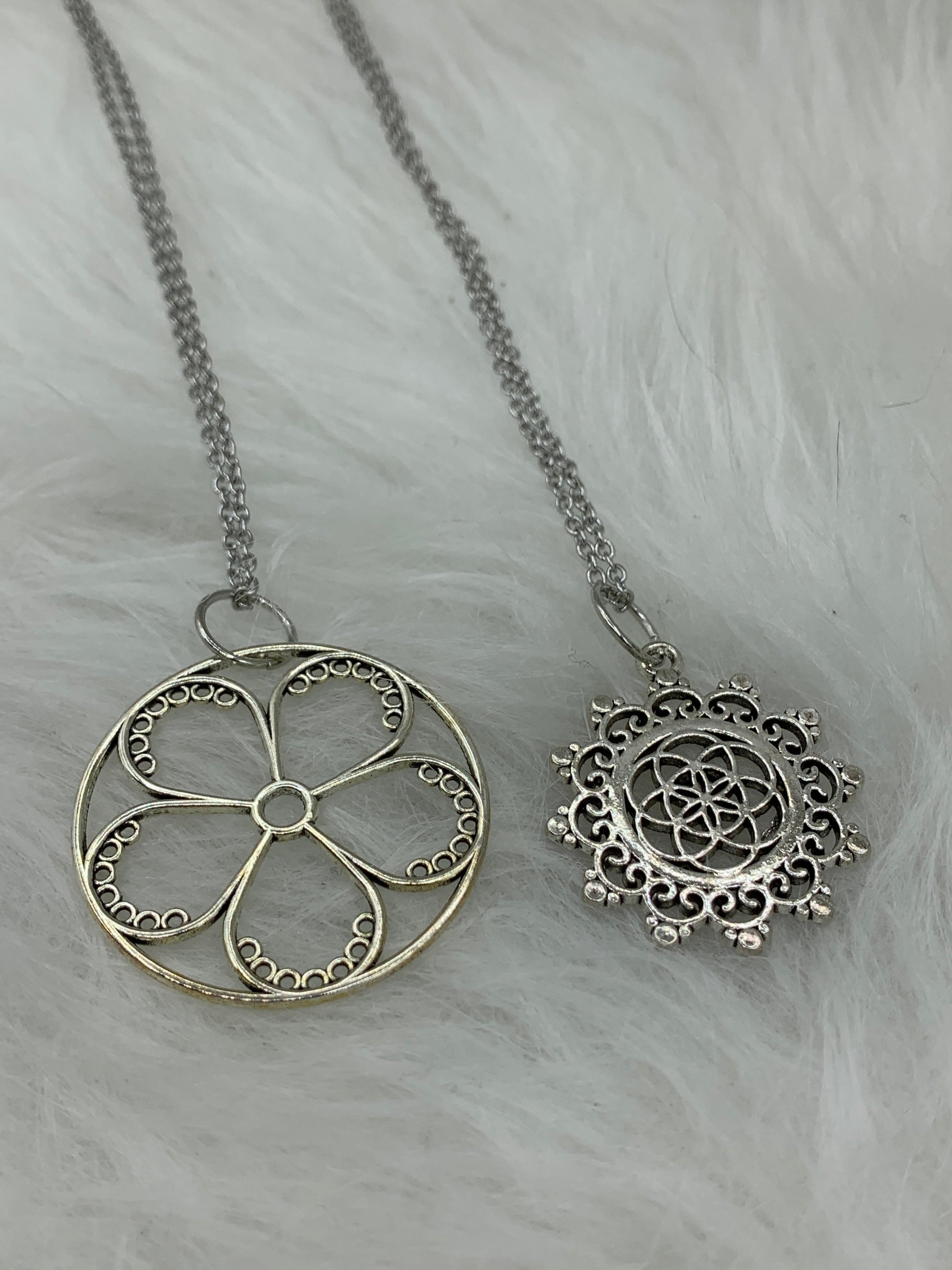 Assorted Flower Of Life - Necklace