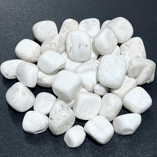 White Scolecite Zeolite Crystal Tumbled Stones (By The Piece Or Pound) Wholesale