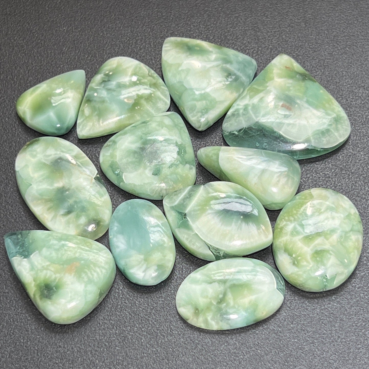 Hemimorphite (Electric Calamine) Cabochons Wholesale