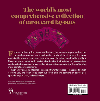 1001 Tarot Spreads By Cassandra Eason – Book | Mystics Vibe