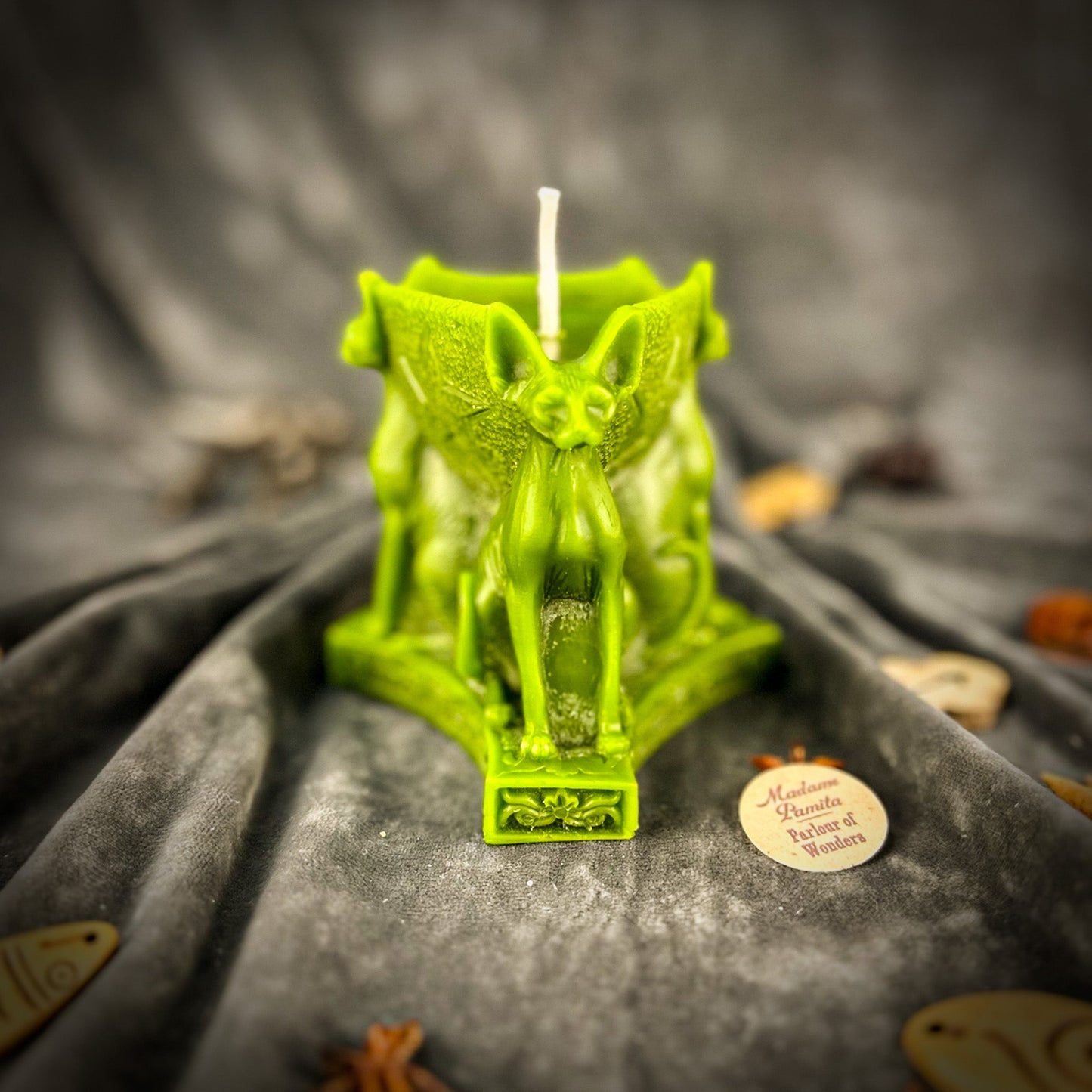 Bastet Triple Protection Candle Spell Kit - Goddess Protection & Family Magic