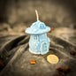 Cleansing Mushroom Fairy Hut Candle Spell Kit - Purification & Renewal Magic