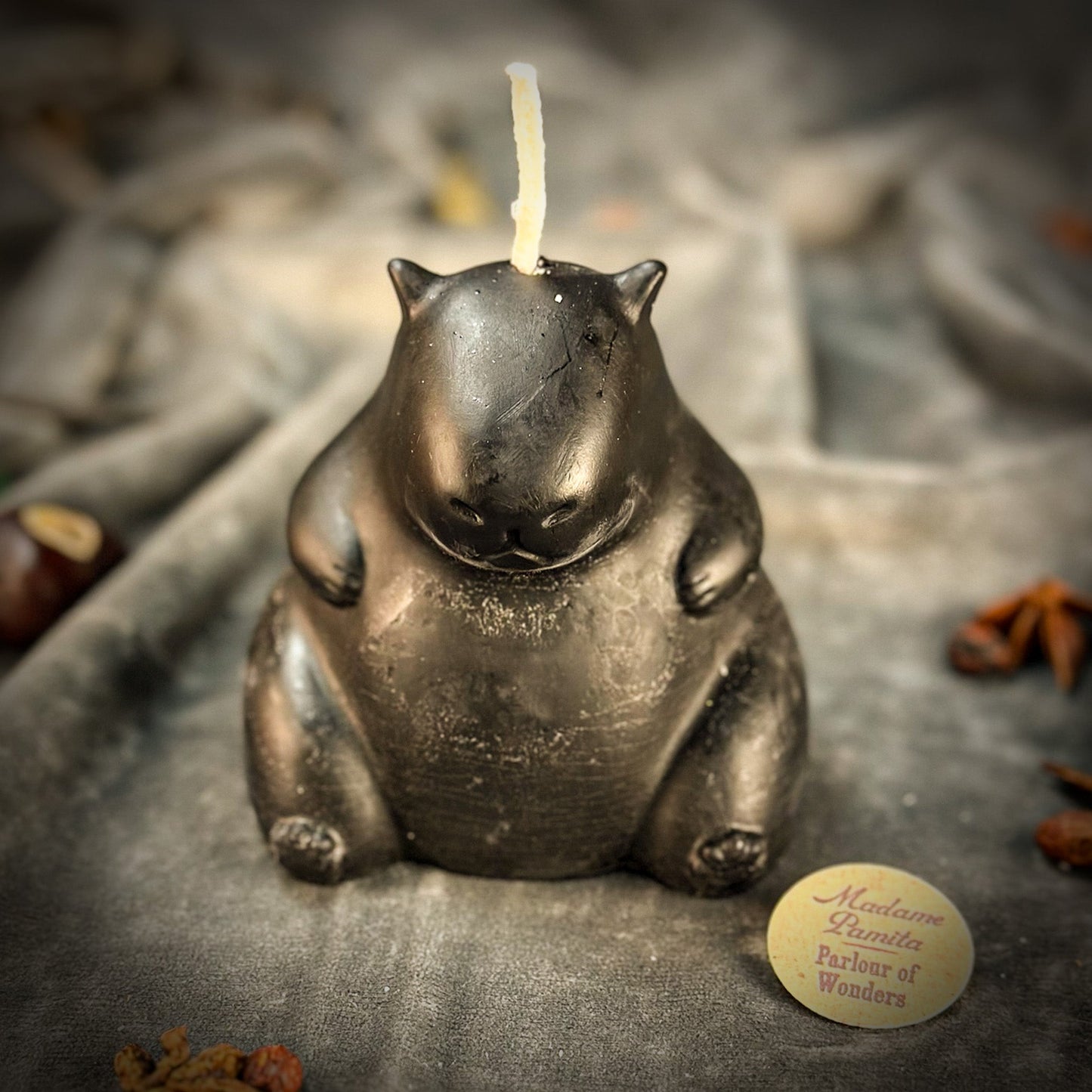 Cuddly Capybara Cooperation Candle Spell Kit - Harmony & Teamwork