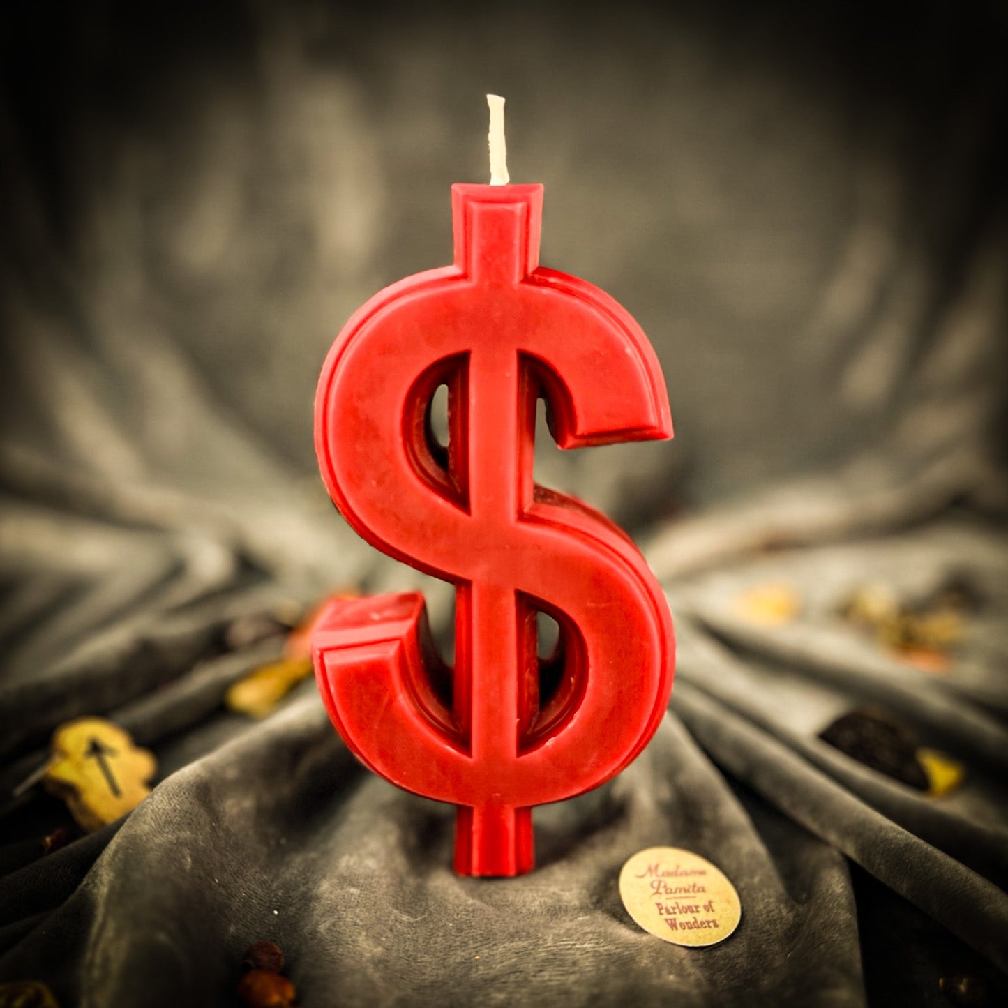 Dollar Sign Candle Spell Kit - Wealth & Luxury Magic