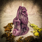 Beeswax Domovyk House Gnome Spell Candle