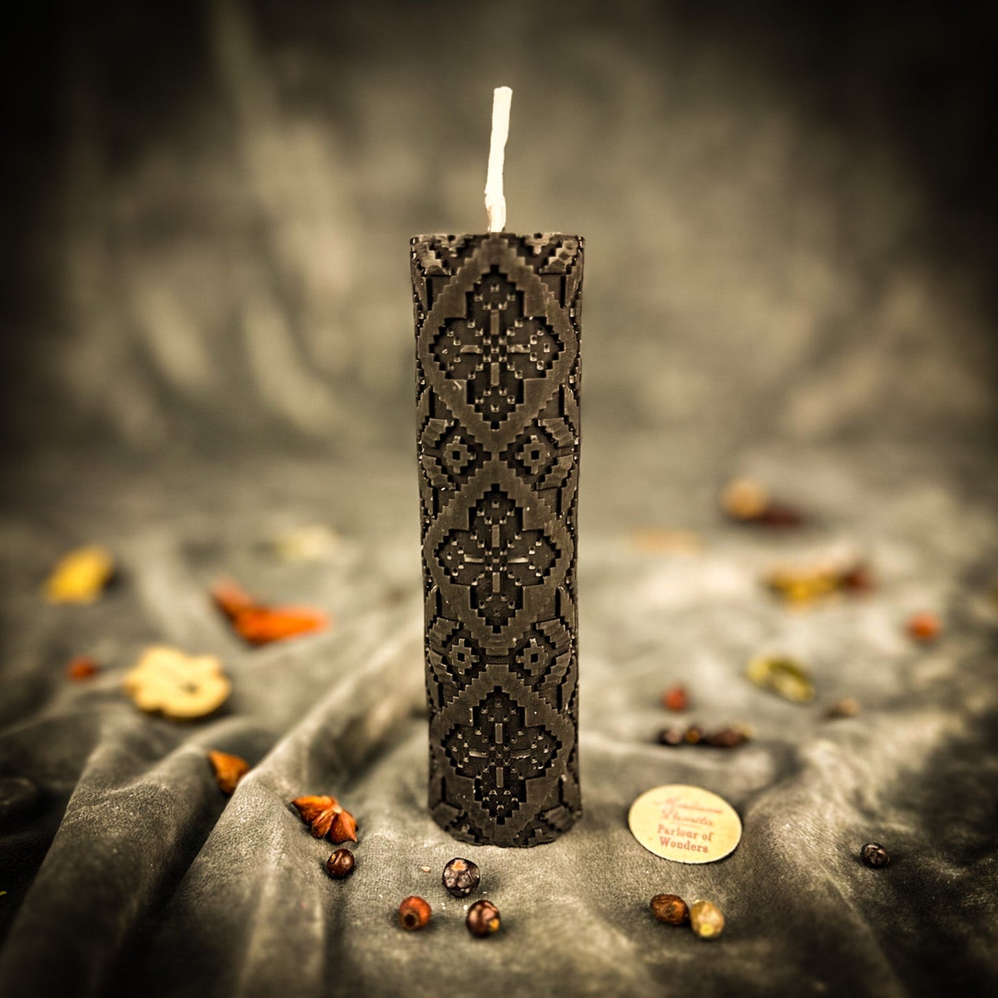 Khrest Cross Pillar Candle Spell Kit – Protection, Plenty & Sacred Balance Magic