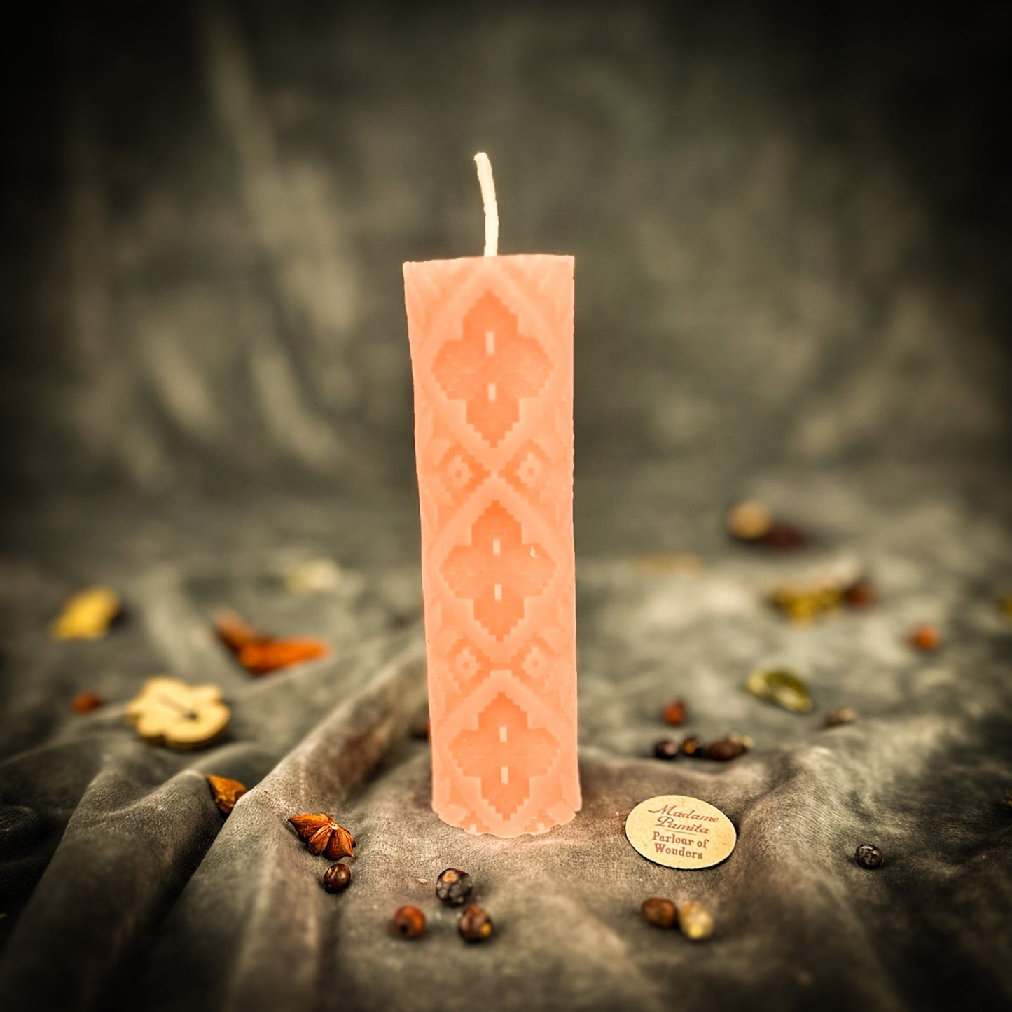 Khrest Cross Pillar Candle Spell Kit – Protection, Plenty & Sacred Balance Magic