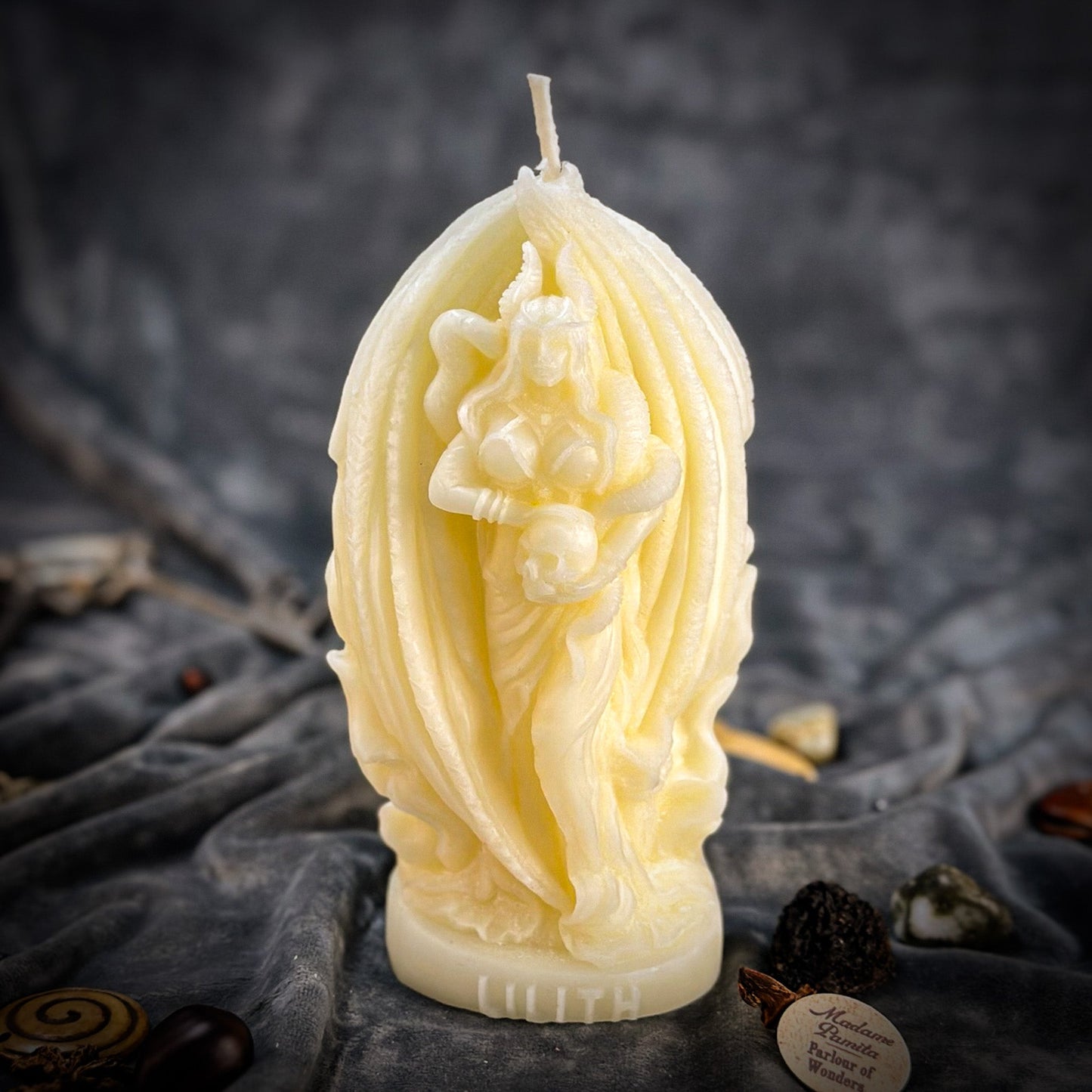 Lilith Feminine Empowerment Candle Spell Kit – Independence & Goddess Magic Ritual