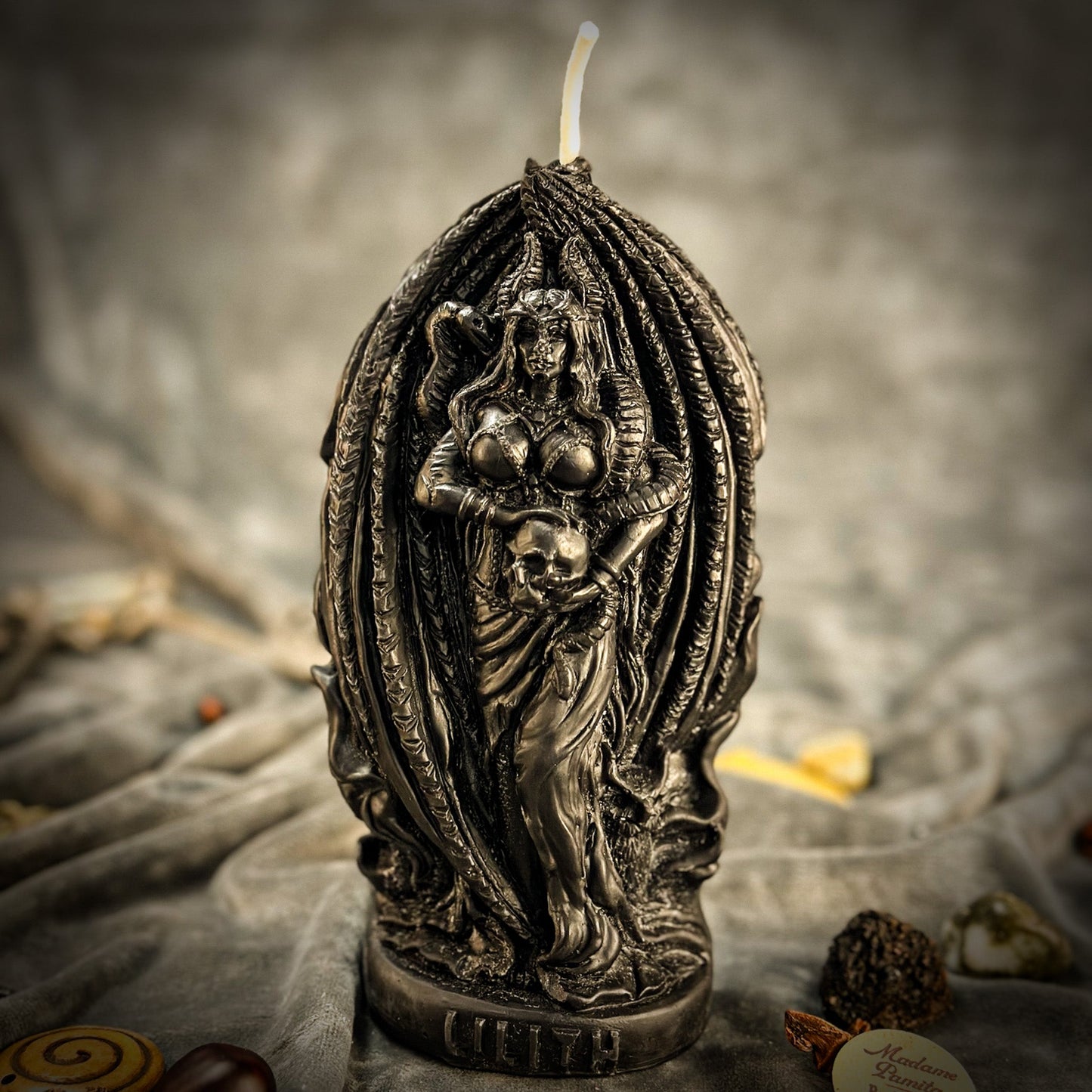 Lilith Feminine Empowerment Candle Spell Kit – Independence & Goddess Magic Ritual