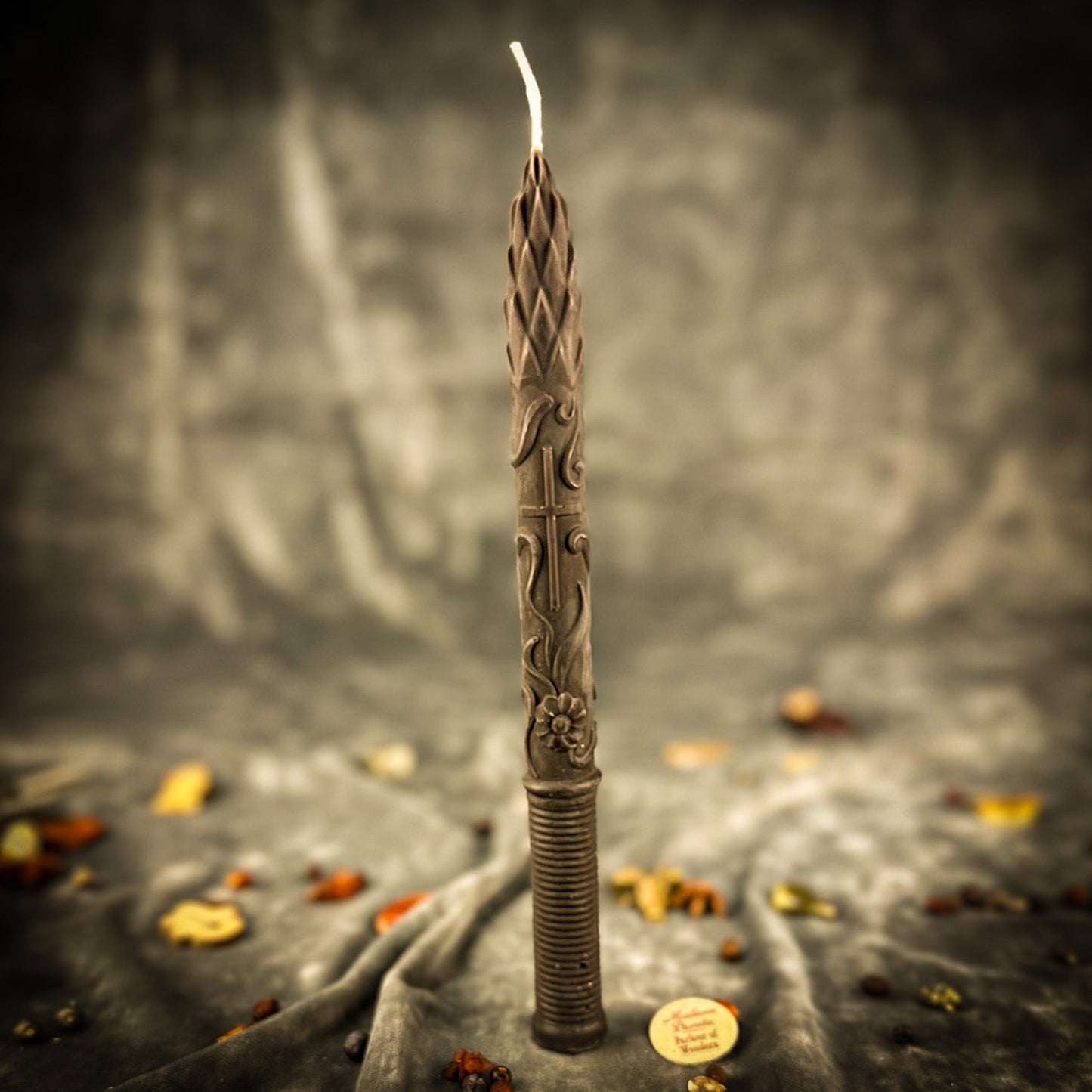 Stritennya Asparagus Taper Candle Spell Kit – Candlemas Renewal & Protection Magic