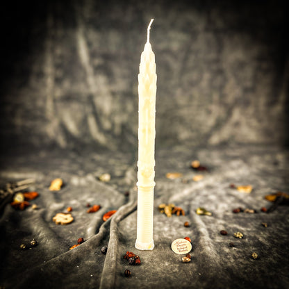 Stritennya Asparagus Taper Candle Spell Kit – Candlemas Renewal & Protection Magic