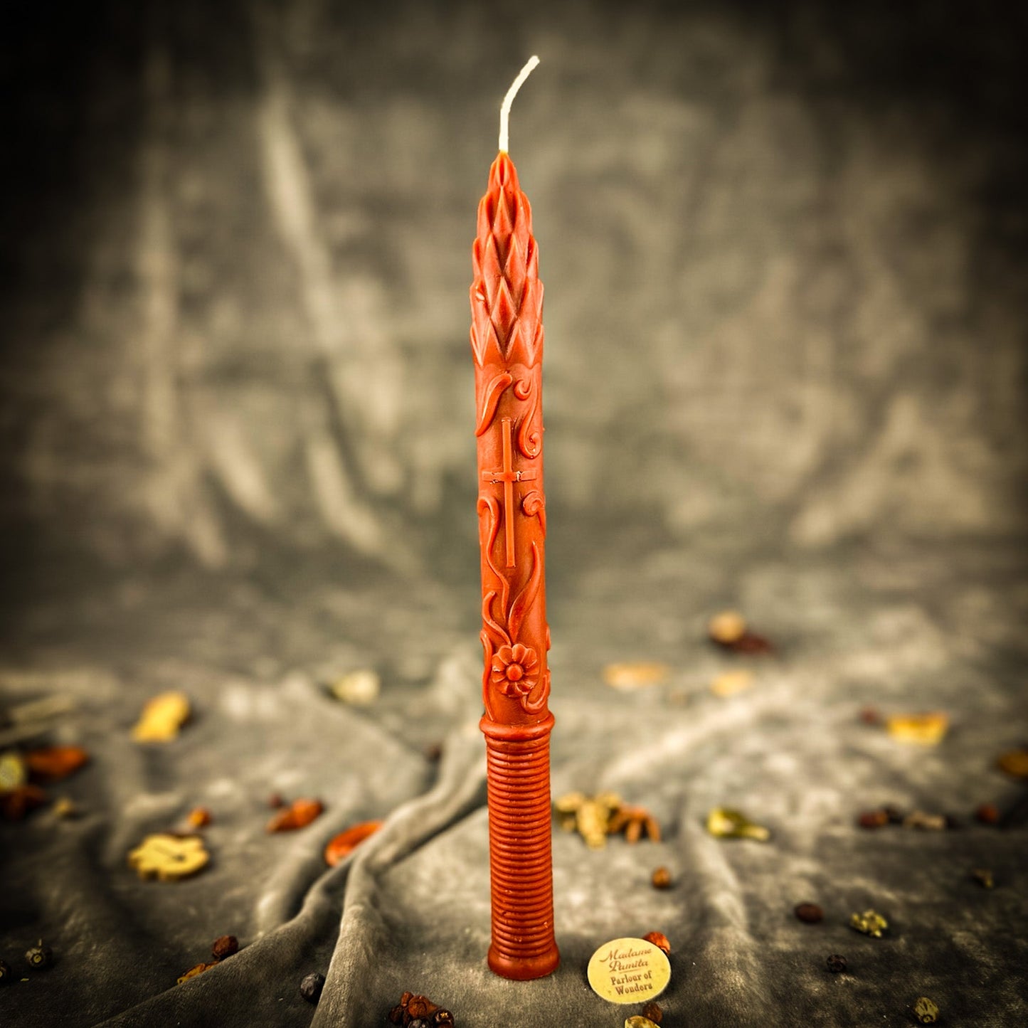 Stritennya Asparagus Taper Candle Spell Kit – Candlemas Renewal & Protection Magic