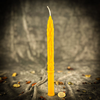 Stritennya Asparagus Taper Candle Spell Kit – Candlemas Renewal & Protection Magic