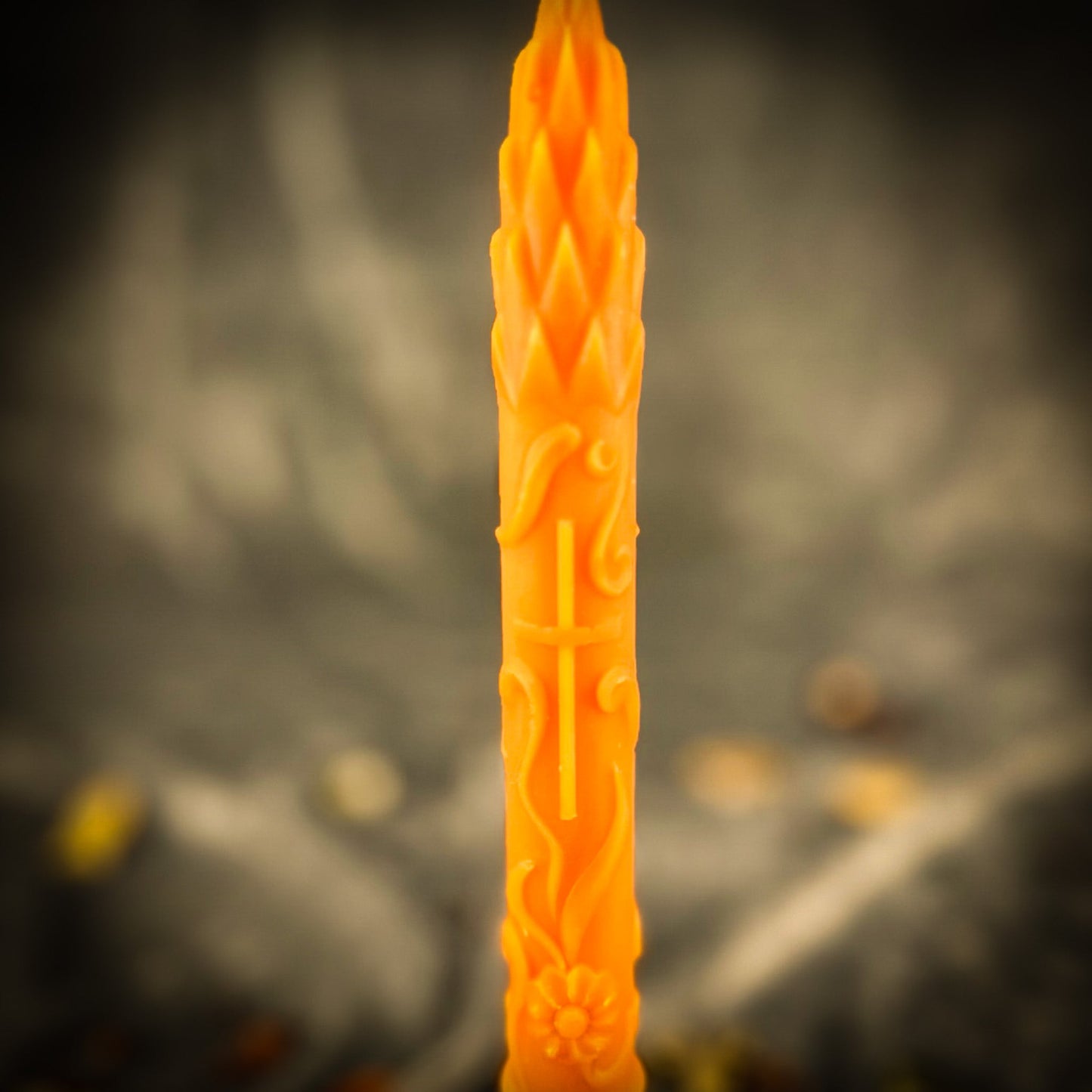 Stritennya Asparagus Taper Candle Spell Kit – Candlemas Renewal & Protection Magic