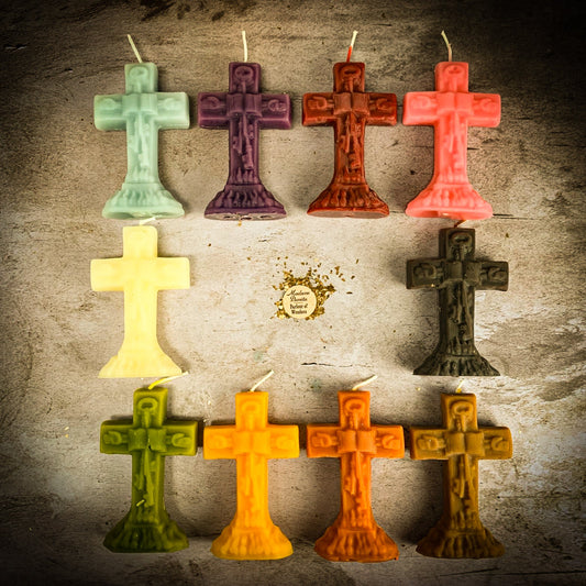 Beeswax Uncrossing Spell Candle