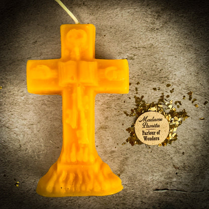 Beeswax Uncrossing Spell Candle