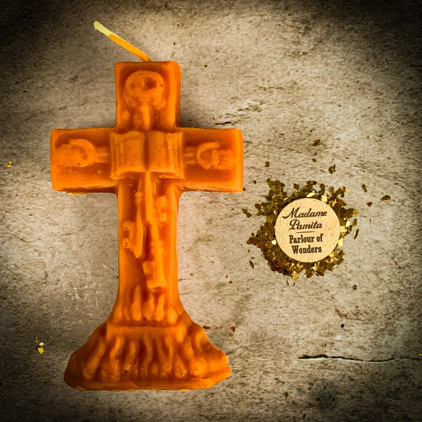 Beeswax Uncrossing Spell Candle