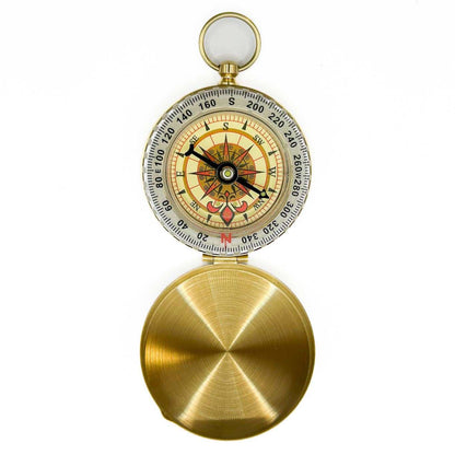 Gold Compass in Gift Box