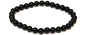 Black Obsidian Round Bead Bracelet - Strong Protection